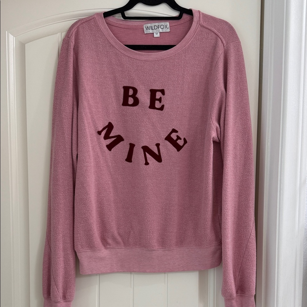 Wildfox Pink 'Be Mine' Sweater